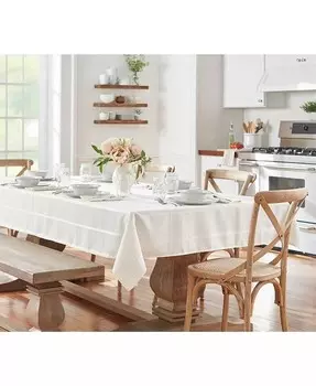 Коллекция столового белья в клетку Elrene, бежевый