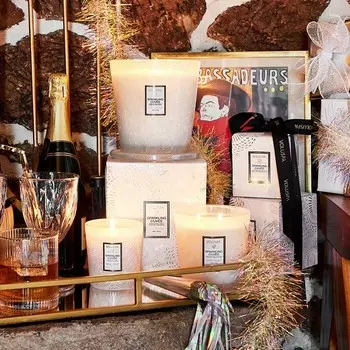 Коллекция свечей Voluspa Sparkling Cuvee, белый