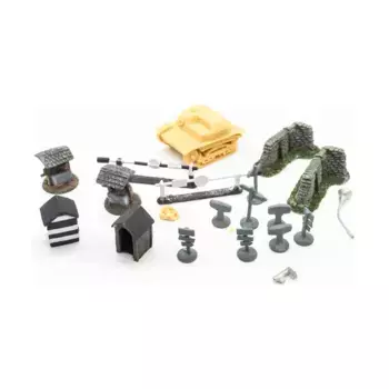 Коллекция «Танки и местность времен Второй мировой войны» №1, Miscellaneous Historical Miniatures - Loose Miniatures (15mm) (Unidentifiable Manufacturer)