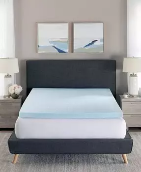 Коллекция топперов для матраса из пены с эффектом памяти 3 дюйма ProSleep, синий