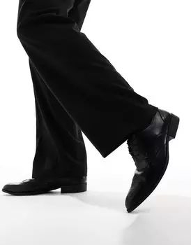 Коллекция Truffle – черные броги с круглым носком Truffle Collection