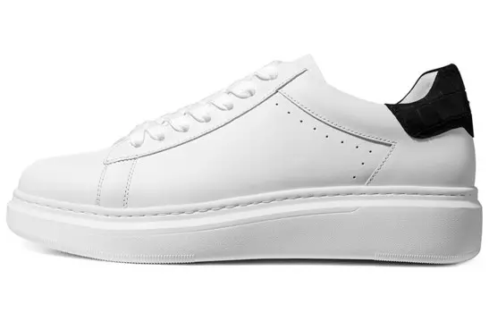 Коллекция TW Logo Handmade Small White Shoes Стильные мужские кеды для скейтбординга с низким верхом Thom Wills
