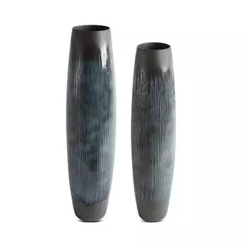 Коллекция ваз со спичками Global Views, синий