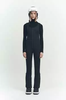 Коллекция ветро- и водонепроницаемых лыжных комбинезонов ZARA, черный