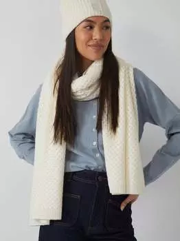 Коллекция вязаных шарфов Codello, белый