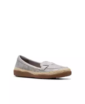 Коллекция Женские Slip-On Туфли Elaina Echo Clarks, серебряный