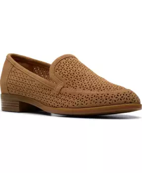 Коллекция Женские слипоны Trish Cove Clarks, коричневый/бежевый