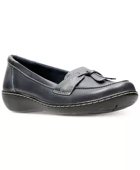 Коллекция женских туфель на плоской подошве Ashland Bubble Clarks, синий