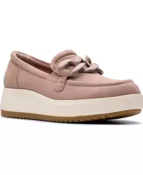 Коллекция Zylah May Лоферы на низком каблуке Clarks, фиолетовый