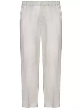 КОЛЛЕКЦИЯ FRANZESE льняные брюки Franzese Collection, серый