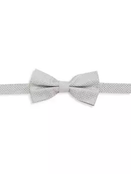 КОЛЛЕКЦИЯ Галстук-бабочка в шахматном порядке Saks Fifth Avenue, цвет gull