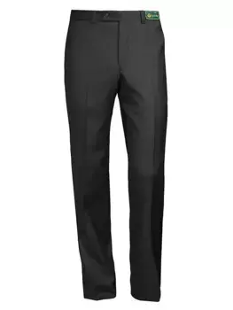 КОЛЛЕКЦИЯ Шерстяные базовые брюки Saks Fifth Avenue, черный