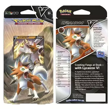 Колода Pokemon TCG Колода Lycanroc, 60 карт