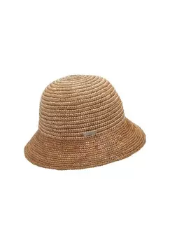 Колокольчик из соломы из рафии с полосатым узором 55340-0 SEEBERGER, цвет Sand/leinen