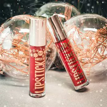 Колокольчик, Зимняя красная помада, Губная помада, Bell