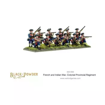 Колониальный провинциальный полк, Black Powder - French Indian War 1754-1763 (28mm)