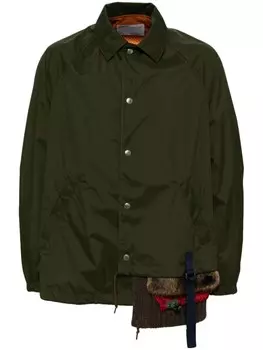 Kolor многослойная куртка, зеленый