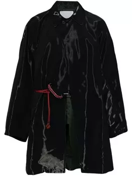 Kolor пальто оверсайз, синий