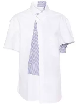 Kolor рубашка с застегивающимся на пуговицы воротником, белый