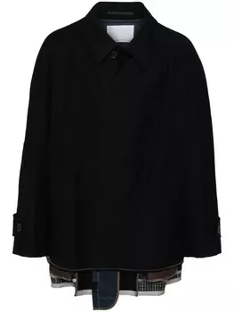 Kolor шерстяное пальто, синий