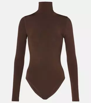Колорадский водолазный боди Wolford, Umber