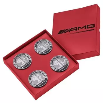 Колпачки на ступицы колес amg, с гербом amg, комплект из 4-х частей B66030017 MERCEDES-BENZ