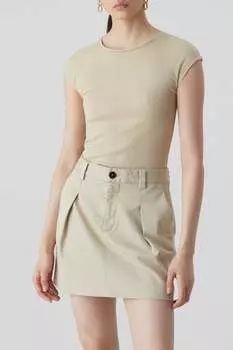 КОЛПАЧКОВЫЙ РУКАВ ВЕРХНИЙ CLOSED, цвет reed beige