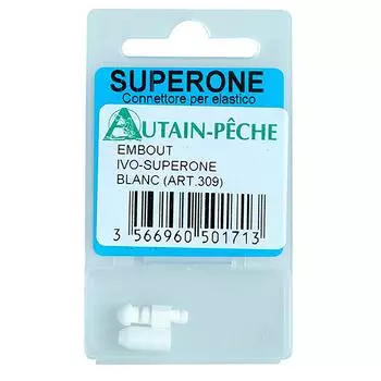 Колпачок наконечника Наконечник Эластичный узел Super One белый AUTAIN