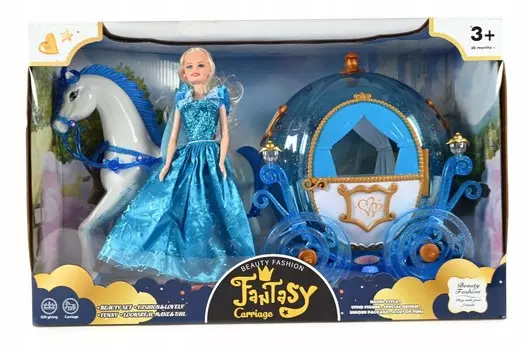 Коляска Для Кукол С Лошадью Пегаса. Midex