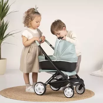 Коляска для кукол Smoby 3-в-1 Maxi Cosi, зеленая
