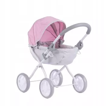 Коляски Кукольная коляска для девочки 2-х лет с глубокой люлькой TO-MA