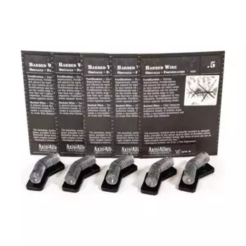 Колючая проволока (U) x5, Axis & Allies - Collectible Miniatures Game - D-Day Singles