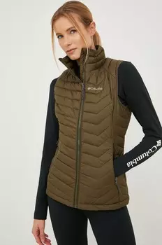 Колумбия жилет без рукавов Columbia, зеленый