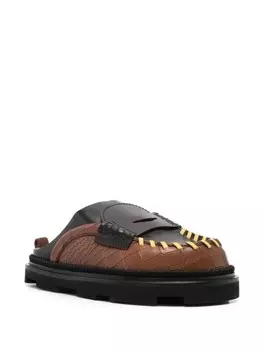 Колвилл Толстые мюли Colville, коричневый