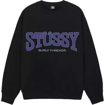 Команда Burly Threads Stussy, черный