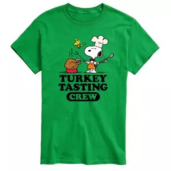 Команда дегустаторов Big & Tall Peanuts Турция Licensed Character, зеленый