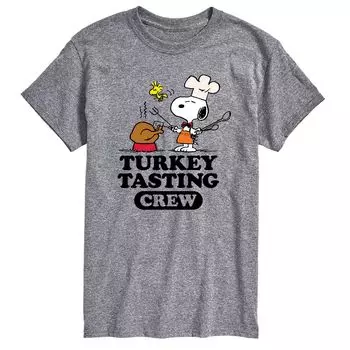 Команда дегустаторов Big & Tall Peanuts Turkey Licensed Character, серый