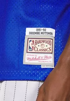 Команда Denver Nuggets Dikembe Mutombo Swingman Mitchell & Ness, королевская