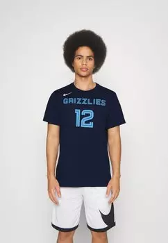 Футболка мужская Nike NBA JA MORANT MEMPHIS GRIZZLIES, темно-синий