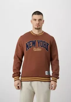 Команда Mlb Нью-Йорк Янкис Леттерман Классик С Крюнеком New Era, цвет tiramisu