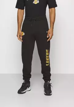 Команда Nba Los Angeles Lakers Team Script Jogger New Era, цвет black/gold-coloured