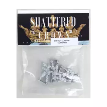 Командование британской роты, WWI Shattered Crown Miniatures - British (28mm)