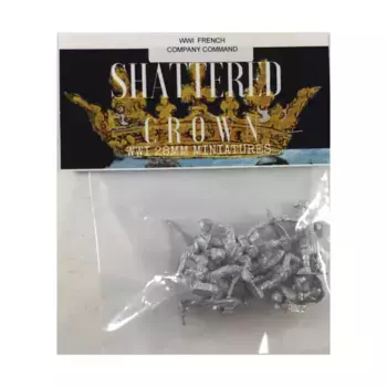 Командование французской роты, WWI Shattered Crown Miniatures - French (28mm)