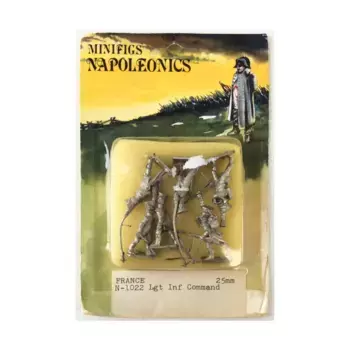 Командование легкой пехоты, Napoleonic Miniatures (25mm) (Minifigs)