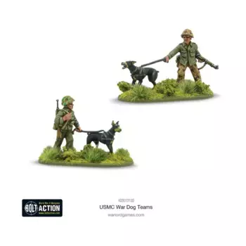 Команды боевых собак морской пехоты США, Bolt Action - US Marines (28mm)
