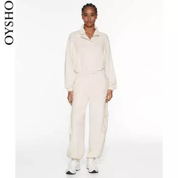 Комбенизон Oysho из модала, абрикосовый