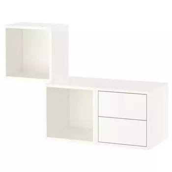 Комбинация хранения настенный, белый, 105x35x70 см, EKET IKEA