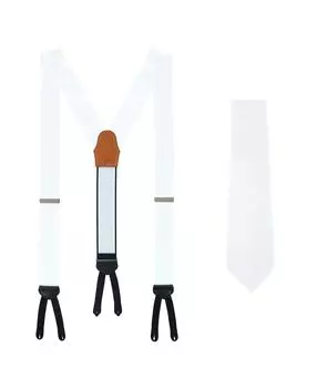 Комбинация однотонного шелкового корсета и галстука Sutton TRAFALGAR