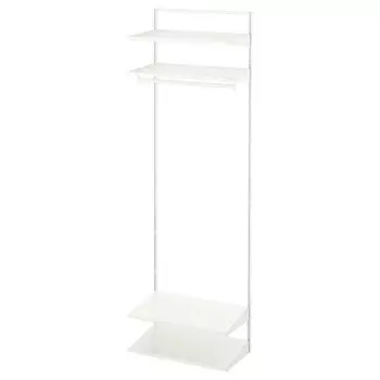 Комбинация шкафов, белый, 62х40х201 см, BOAXEL IKEA