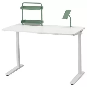 Комбинация стола RELATERA IKEA, 117x60 см, серо-зеленый
